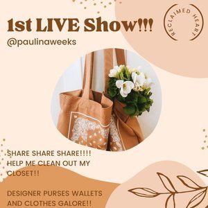 1st LIVE SHOW!!!!! 6.9.23 AT 11:30 AM